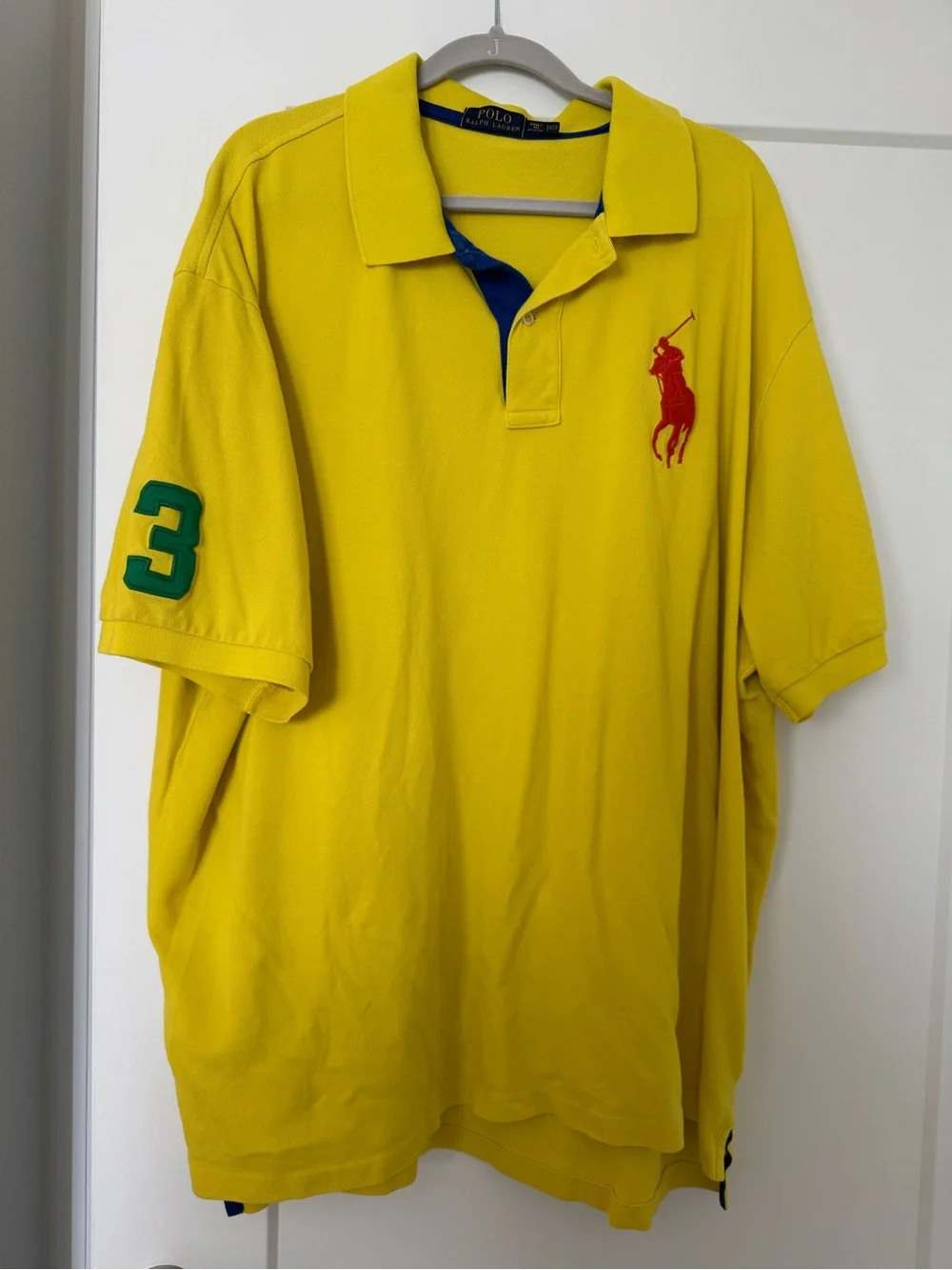 Polo by Ralph Lauren Yellow Short-Sleeve Polo Shirt - Big & Tall